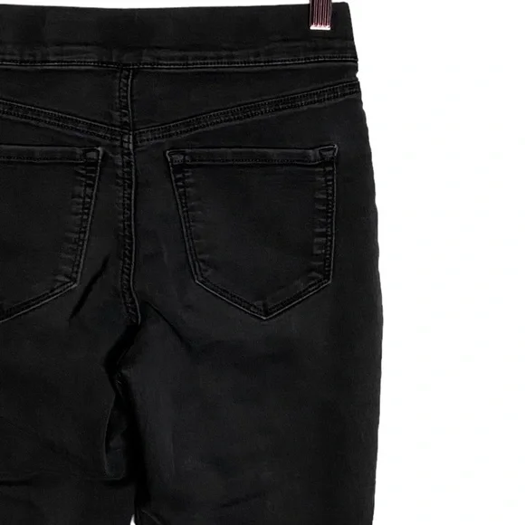 Nine West Jeans Black Heidi Pull On Skinny Jeggings Ankle Length 4 - Picture 10 of 16